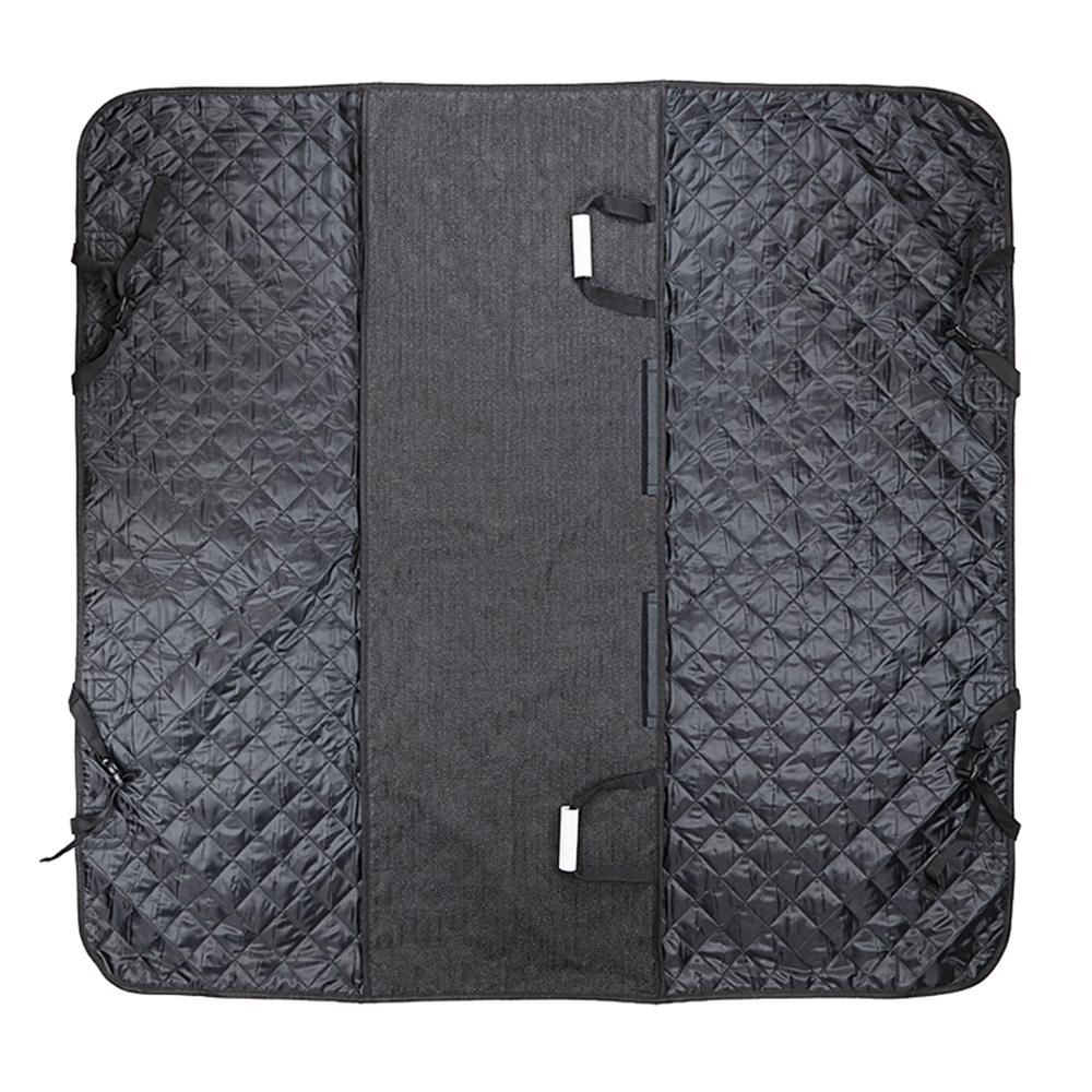 Hinterer Kofferraum Haustiermatte für Tesla Model Y 2017-2024 Hundesitzbezug Stoff Wasserdichte Unterlage Bett Innenraumschutz Zubehör