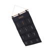12 Pockets Hanging Organizer Space Saving Wall Hanging Storage Bag Easy Installation Fabric Hanging