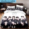3PCS K-pop Group Stray 3pcs Bedding,Including 3PCS Duvet Cover And 2pcs Pillowcases Perfect for Christmas,Ideal for Bedroom, Dormitory