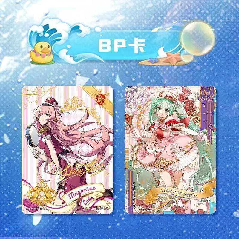 90Pcs/Set Hatsune Miku Virtual Character Singing Girl Collection Hobby Cards Youth Symphony Box Children's Gift