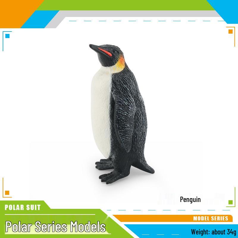 Realistic Arctic Animal Models: Polar Bear, Arctic Fox, Seal, Walrus, Whale