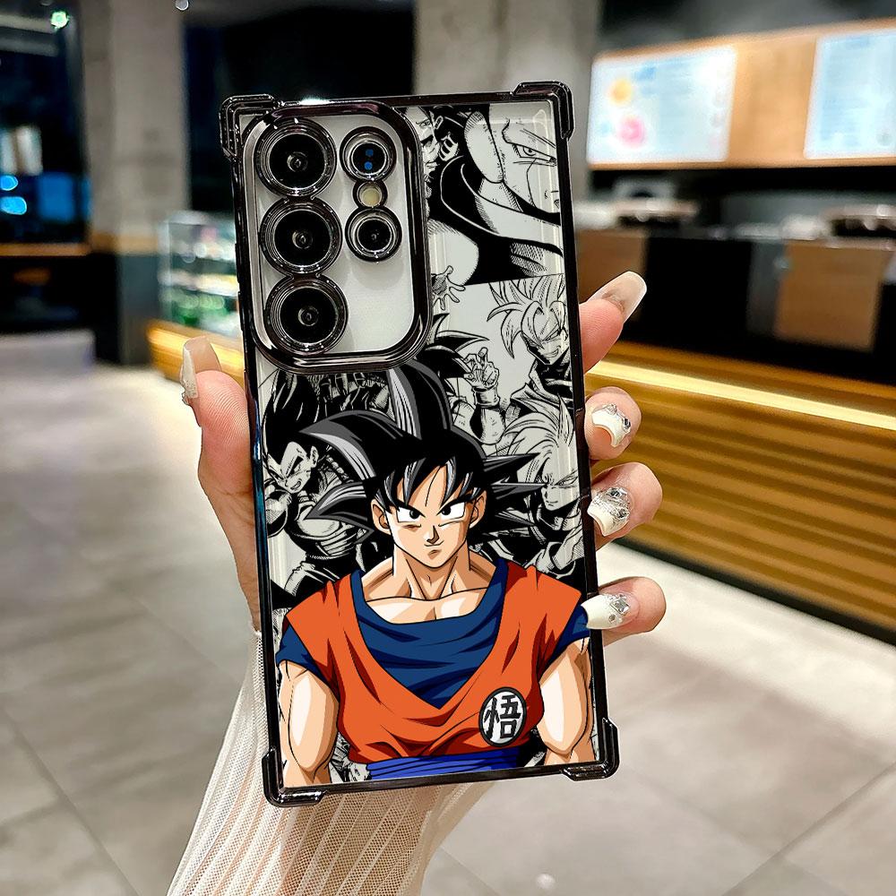 Goku Anime Dragons Balls Coque For Galaxy S26 Ultra Phone Case For Samsung S26 S25 S24 S23 S21 Ultra S20 FE S25 Plus Soft Cover