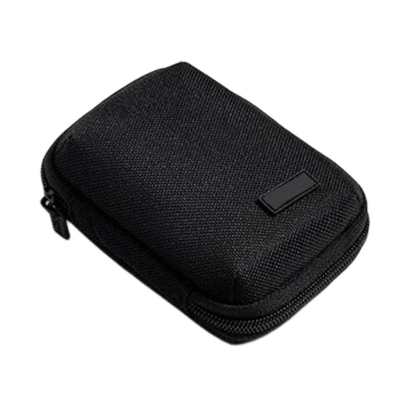 

Charging Data Cable Storage Case Scratchproof Wire Holder Pouch for Earphone USB Cable Small Accessories Organizers Bag чорний