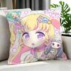 anime Kiratto Pri Chan Cushion Cover Cushion Cover Set Pcs x x x Pillowcase Decorative Sofa Home Decor