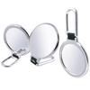 Shiny Folder Hand Mirror (Small/Magnifying)