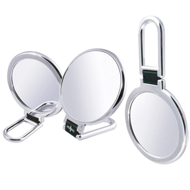 Shiny Folder Hand Mirror (Small/Magnifying)