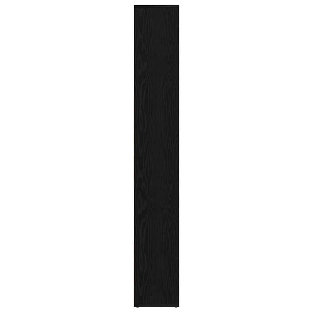 Bookshelf Black Oak Look 67 x 24 x 161 cm Engineered Wood