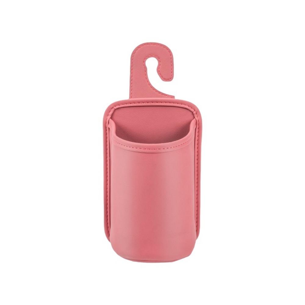 With Hook Hanging Drink Holder PU Leather Backseat Organizer Seat Back Storage Rack  Auto Interior