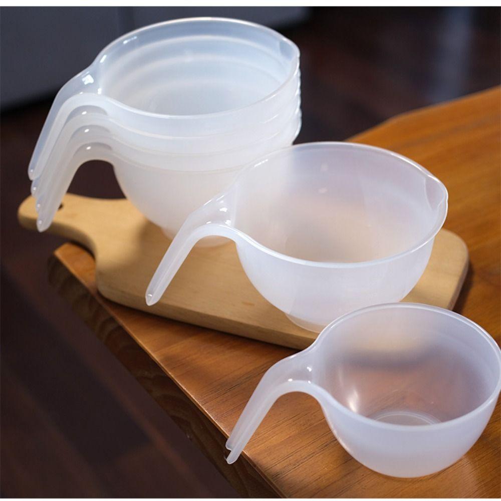 Anti-Drop Icing Plastic Cream Microwave Mixing Bowl Coloring Bowl Baking Bowl Cooking Tool