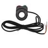 2 In 1 Motorcycle Horn Headlight Switch Bicycle Headlights Horn Turn On Off Switch Button for Scooter Electric Bike