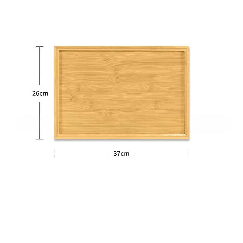 Bamboo Rectangular Tea Tray