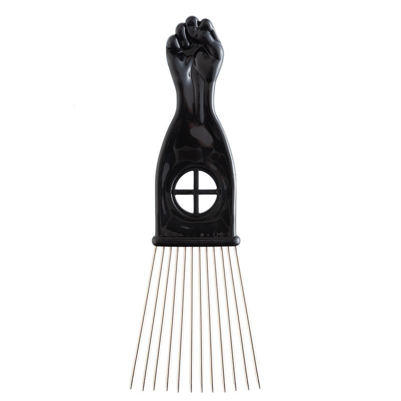 3Pcs S/M/L Steel Pin Hair Combs – Plastic Tail Comb for Slicked-Back, Pompadour & Salon Styling Tools
