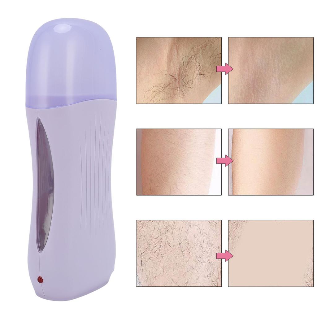 Roll Wax Machine 40W Even Heating Hair Removal Depilatory Heater for 100g Wax Roller