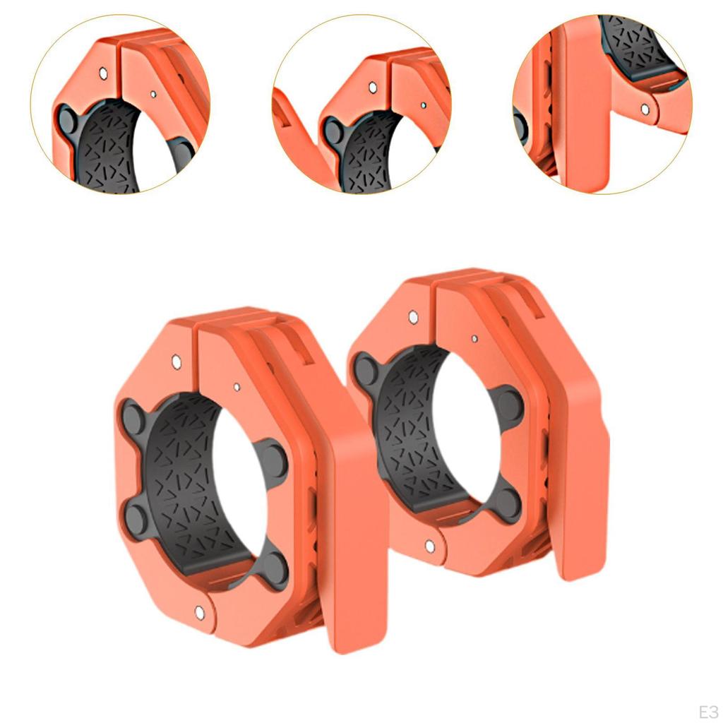 2 Clips Joc pentru Bară de Greutăți Antrenament Acasă