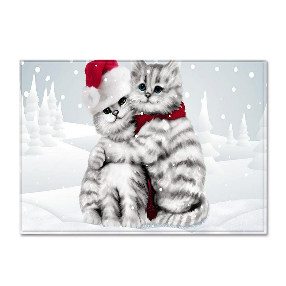 Christmas Living Room Floor Mat Bedroom Dining Room Carpet Carpet Doormat