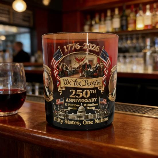 250th Anniversary Wine Bottle Elegant Handcrafted Drinkware for Storage And Display Collectible Gift for Anniversaries And Special Occasions