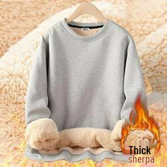 Men's Lamb Fleece Sweatpants: Autumn/Winter, Loose Fit, Trendy Thickened Velvet, Casual Long Pants.