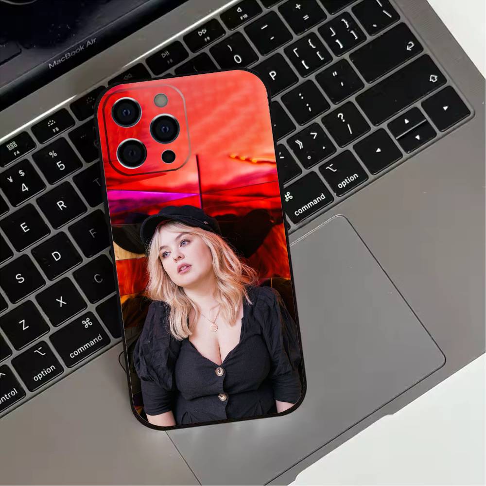 

Actress Nicola Coughlan Phone Case For iPhone 17,16,15,14,13,12,11 Plus,Pro Max,XS,Soft Silicone Black Cover iPhone14Plus