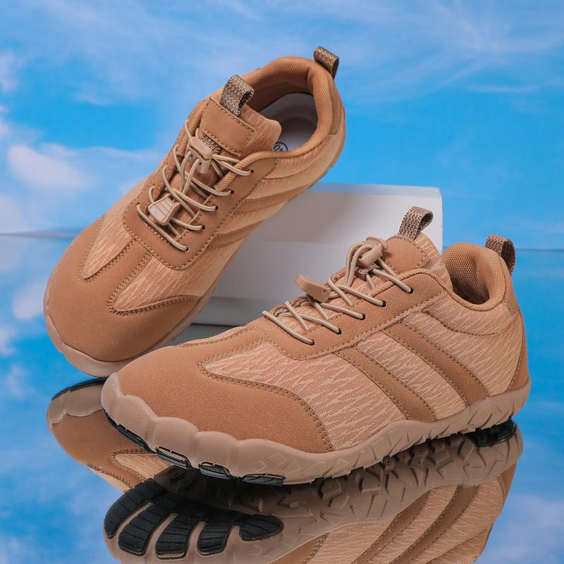 

Outdoor Hiking Camping Sports Shoes Thick Sole Mesh Breathable Wading Shoes Men Women s Water Shoes Fishing Shoes 46 коричневый