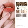 Tools 3D Nail Decals Nail Art Decorations Animal Tiger Nail Sticker Leopard Nail Art Sticker