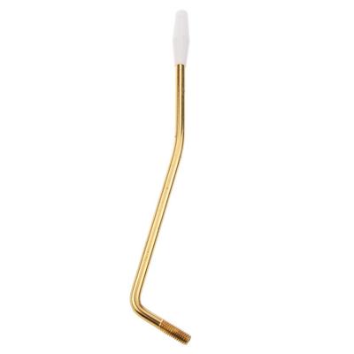 6mm Electric Guitar Tremolo Arm Whammy Bar with White Cap-Gold