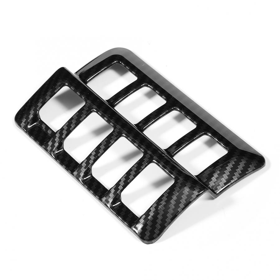 Car Headlight Adjustment Switch Cover Trim Decoration Frame Fit for Subaru Forester SK  Carbon Fiber Grain Car