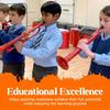 pInstruments Plastic Wind Instrument Bb Bugle pBugle Lightweight & Highly Durable ABS Biocoat Antibacterial PBUG1R Red (Mouthpiece Included) []