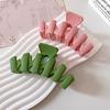 Head Clip Trendy Beautiful Strong Claw Large Size Eco-friendly Daily Styling Resin Solid Color Shark Clip Hair Accessories