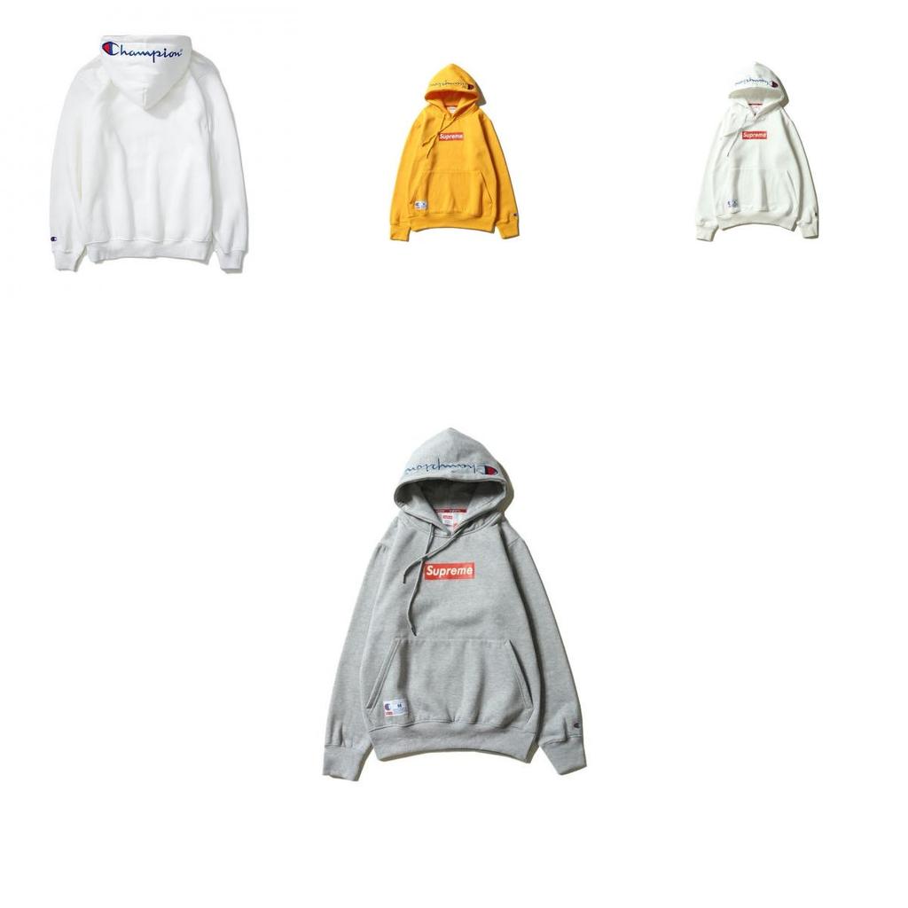 Moletom Novo Supreme Classic Box Logo Jumper Champion Moletom Bordado