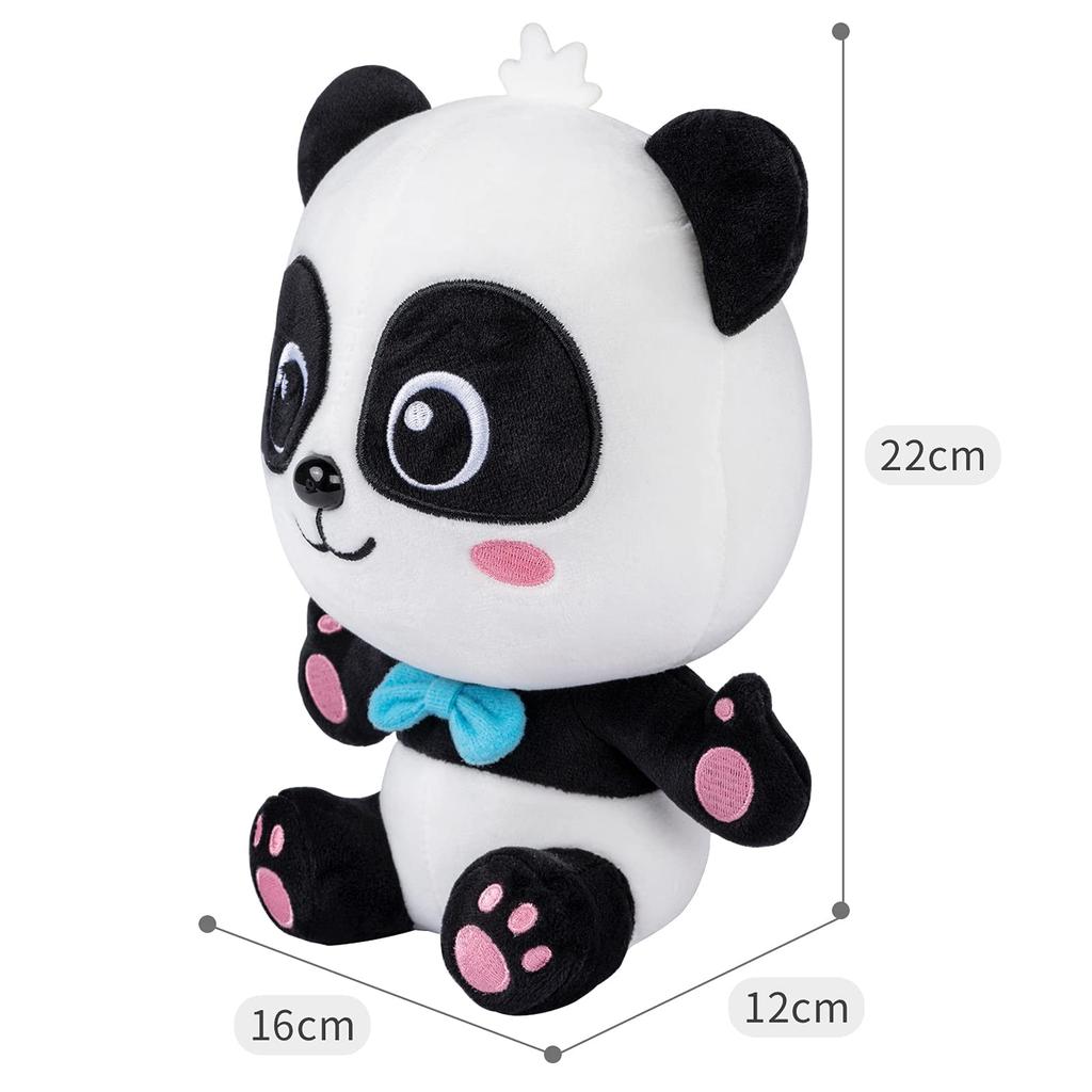 BabyBus Baby Badespielzeug Panda Kiki Niedliches Stofftier Sitzendes Baby Plüschtier Kinderspielzeug Junge Mädchen Geburtstagsgeschenk Anime Waren Originale Tagesbetreuung