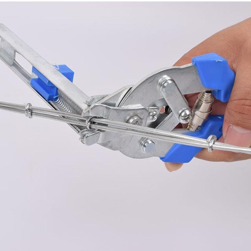 Cage Binding Pliers for Pet Enclosure Home and Farm Use with Comfortable Ergonomic Design Reliable Alloy Zinc Material