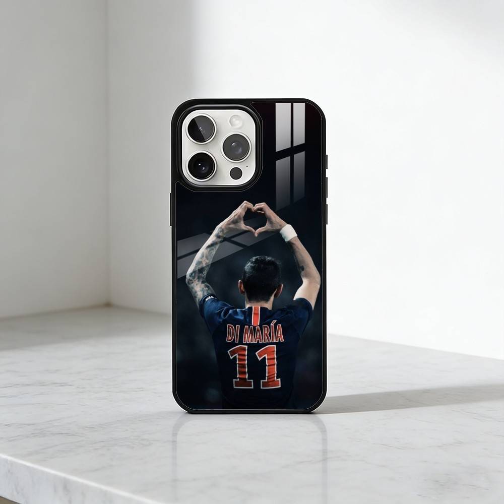 A-Angel Di M-Maria Football Star Phone Case For iPhone17,16,15,14,13 Plus,Pro Max Magnetic For Magsafe Wireless Charging