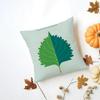 Simple Casual Fresh Elegant Simple Flower Art Cushion Cover Washable Linen Pillowcase Soft  for Daily Sofa Bed Home Room Decor