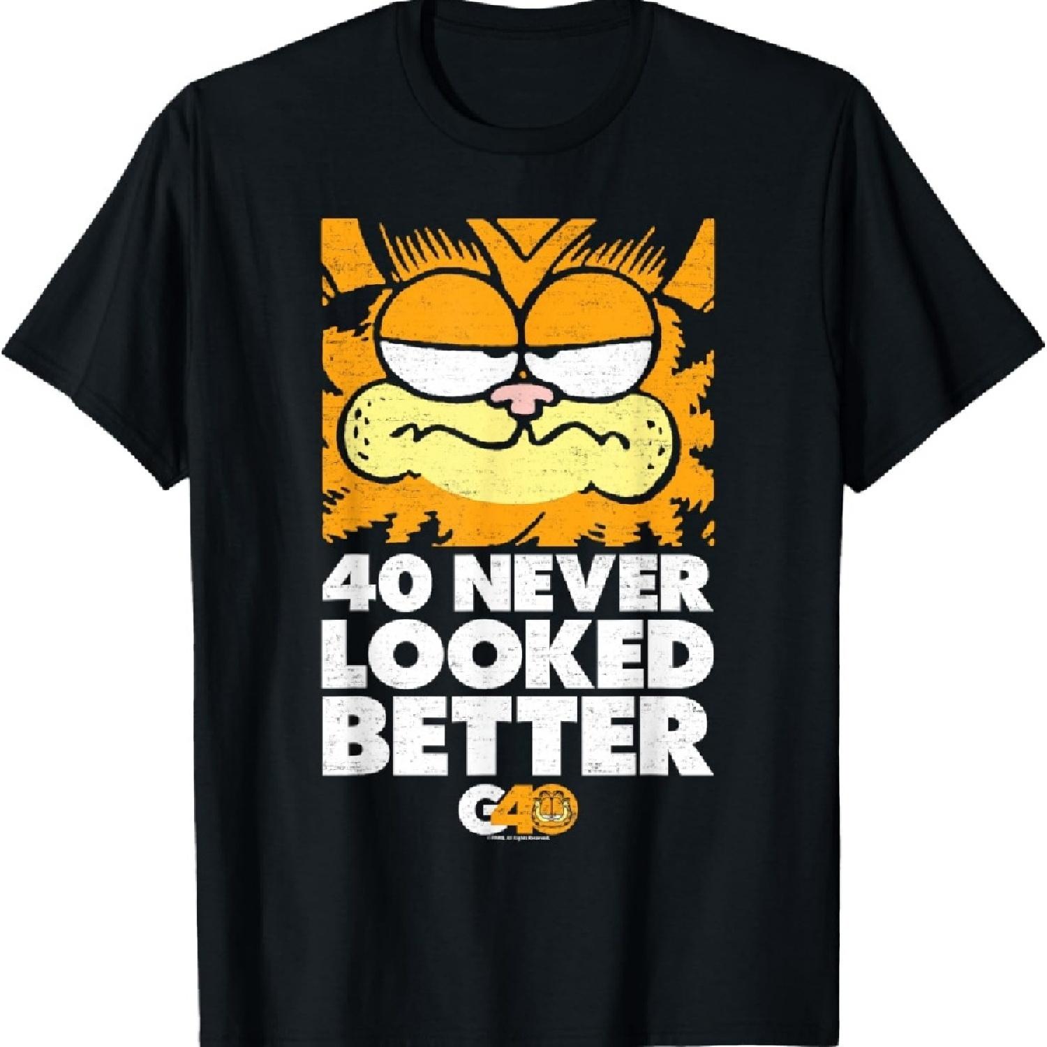 

Garfield 40 Looks T-Shirt XXXXXL чорний