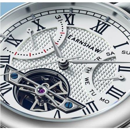 Earnshaw Automatic Retrograde Skeleton ES-8169-04 Wrist Watch