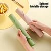 Silicone Placemats with Raised Edges, Non-Slip Reusable Kids Placemats, Waterproof Heat Resistant Dinning Table Mat