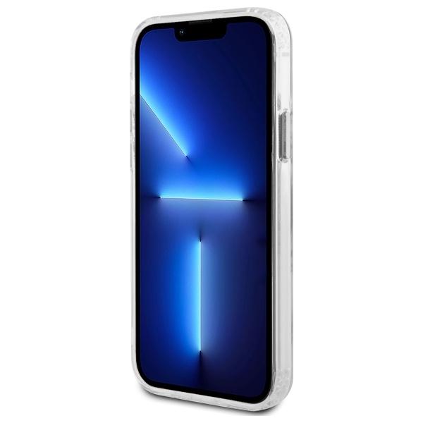 Karl Lagerfeld Klhmp12Mhlschh Iphone 12  / 12 Pro 6.1 Biały/White Hardcase Iml Metal Choupette Head Magsafe