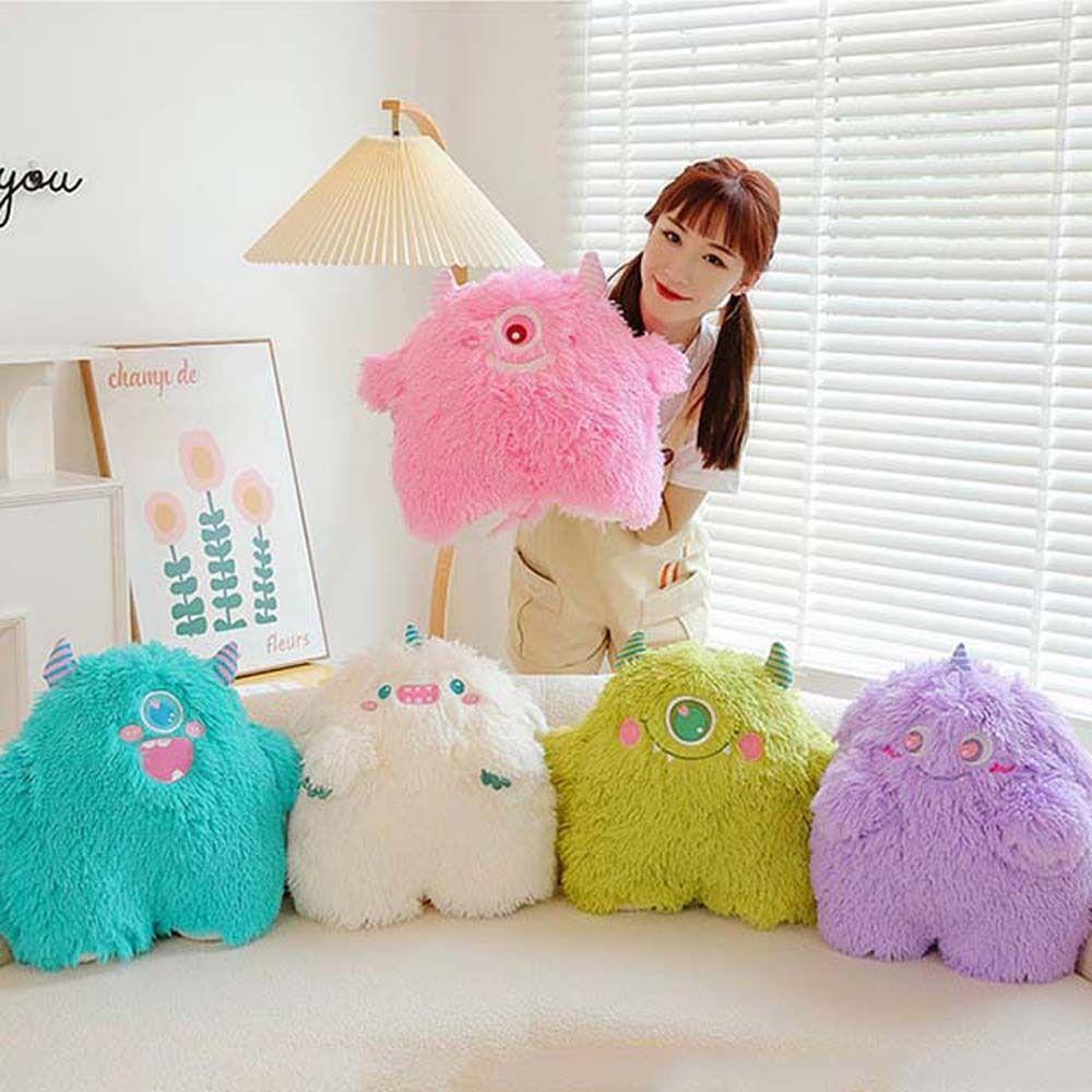 

Plush Pillow Anime Stuffed Plush Big Eye Plush Toys Stuffed Toys Plush Doll Mao Mao Pillow Cushion синий