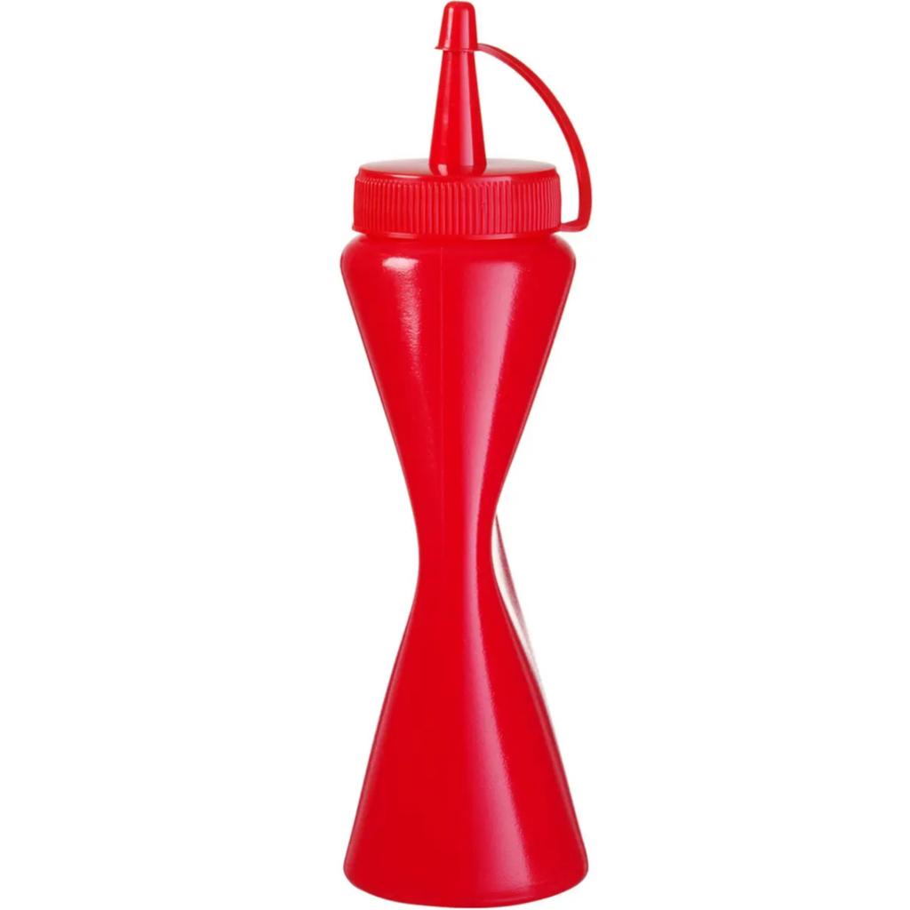 Dispenser Container for Cold Sauces 02l Red Hendi 558010