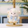 Fluffy Sheep Plush Keychain Cute Soft Furry Charm for Luggage Decor Kids Christmas Holiday Souvenir Gifts