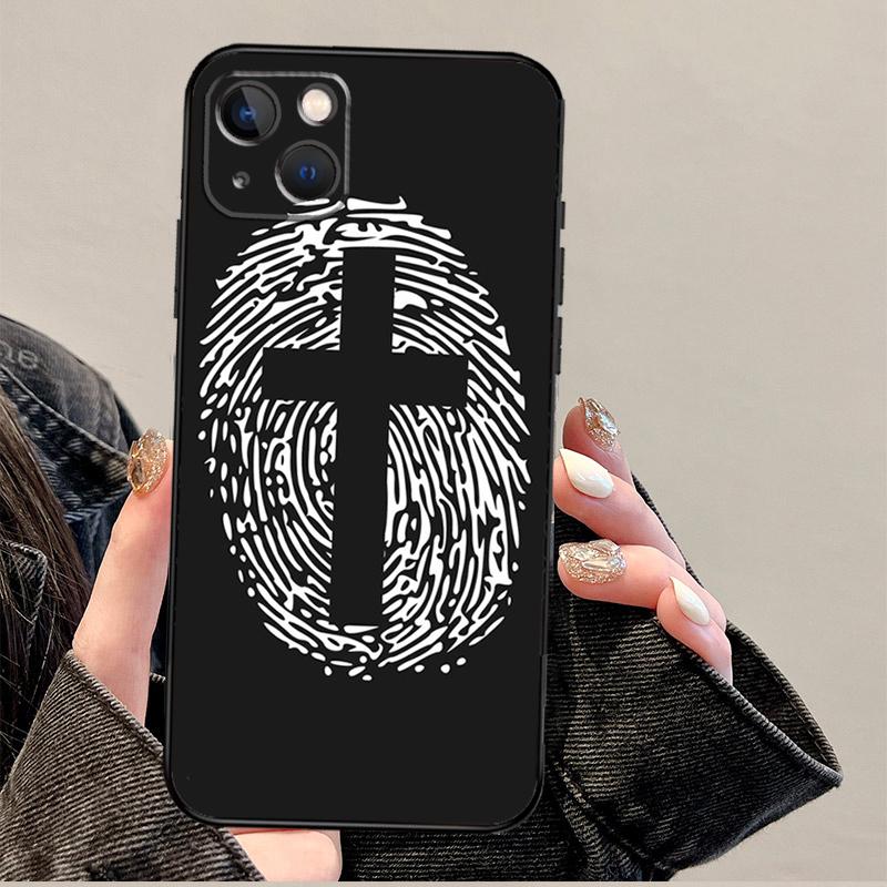 Verse of The Christian Bible Jesus Phone Case For iPhone 17 Pro Max 14 13 12 11 15 16 Pro Max mini 16 Plus 16e 17 Air Cover
