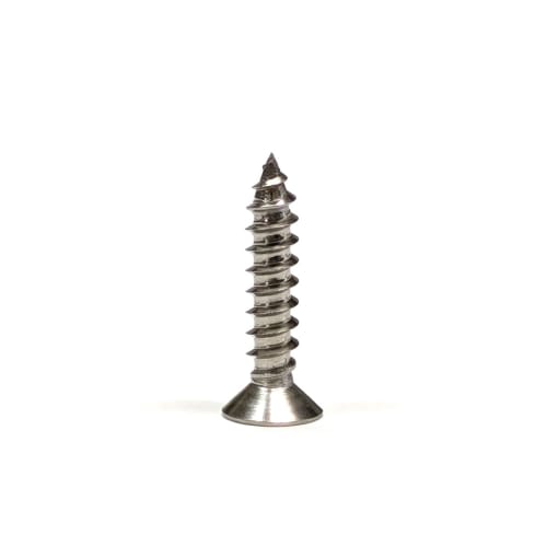 [M4x20] Stainless Steel Countersunk Head Tapping Screws, Type 1 (A-Shaped), 10 pieces
