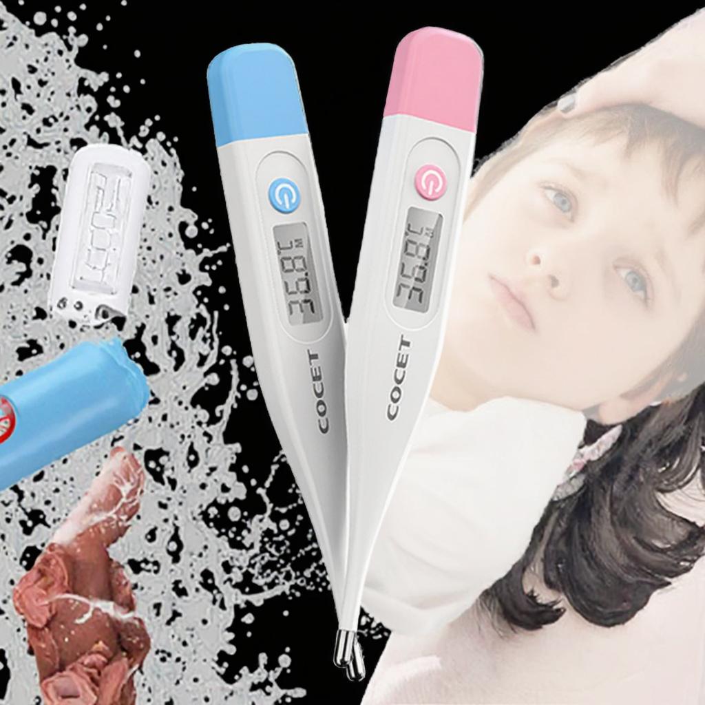 Portable Pen Type Electronic Clinical Oral Digital Thermometer Medical Professional Production Waterproof Made Plastic Electric