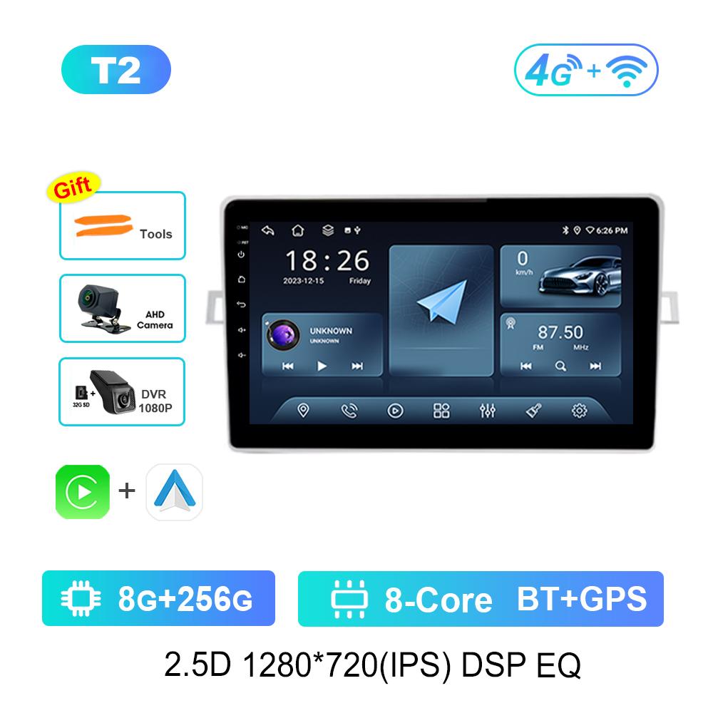 Carplay for Toyota Verso R20 2009 - 2018 Android Intelligent System GPS Navi Video Multimedia Player WiFi BT 4G Touch Screen