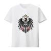 Preußischer Adler T-Shirt Deutschland Souveränitätszeichen Druck Einzigartiges Design für Männer und Frauen vintage Gewaschen Vielseitig Stilvoll Lässig