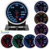 8 Color Backight 52mm Boost Gauge BAR PSI Tacometro Turbo Pressure Gauge Manometre Pression Turbo Fuel Oil Press Oil Temp 12V