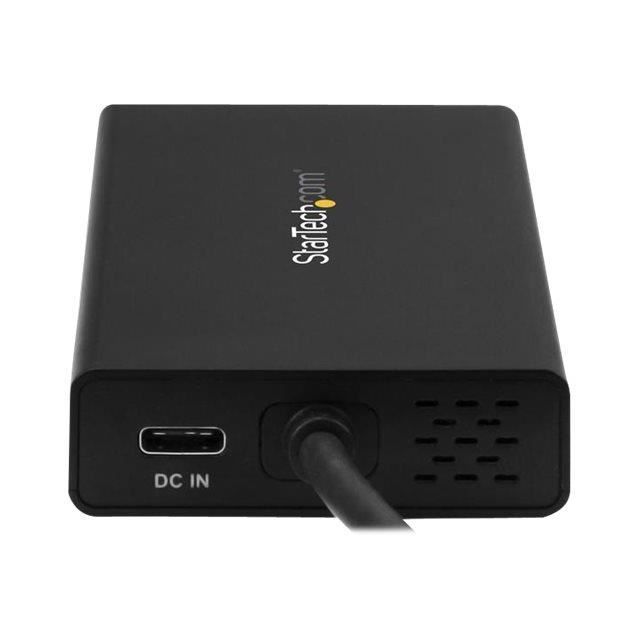 Adaptateur multiport USB Type-C - STARTECH.COM - HDMI 4K - Power Delivery - Ethernet - USB 3.0