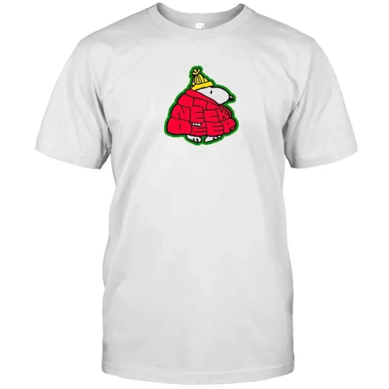 

Neck Deep Puffer Snoopy T Shirt Unisex T-Shirt XXXL