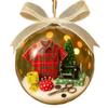 Christmas Decoration Holiday Snow Globe Sewing Machine Ornament Seasonal Decor