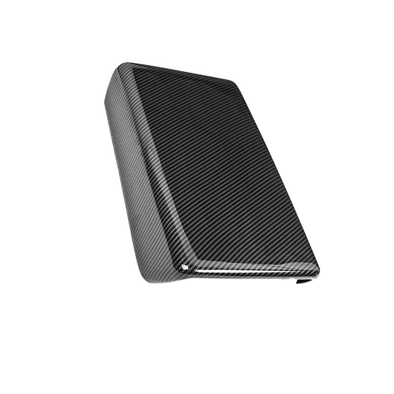 For Tesla Model 3 Model Y 2019 2020 2021 2022 2023 Car Carbon Fiber Style Trim Armrest Protective Cover